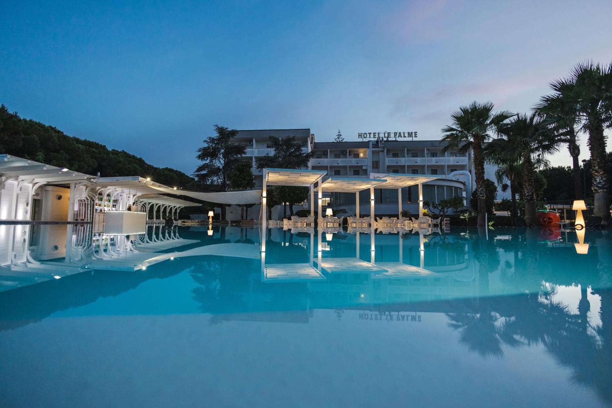 Hotel Le Palme بييسْتوم المظهر الخارجي الصورة