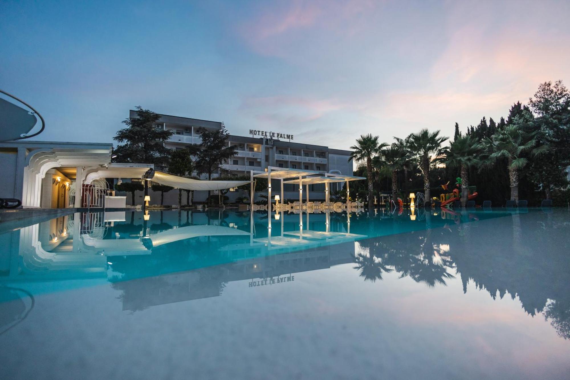 Hotel Le Palme بييسْتوم المظهر الخارجي الصورة